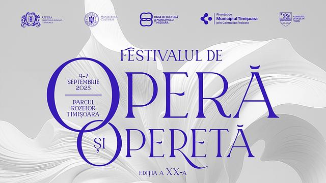 Festivalul de Operă și Operetă 2025 revine în Parcul Rozelor din Timișoara