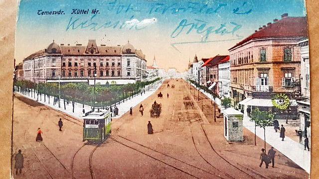 Timișoara în vederi poștale: cum arătau străzile orașului în anii 1900