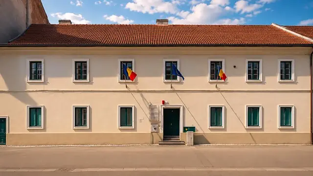 Claustrul Mănăstirii Franciscane din Timișoara – una dintre cele mai vechi clădiri ale Cetății