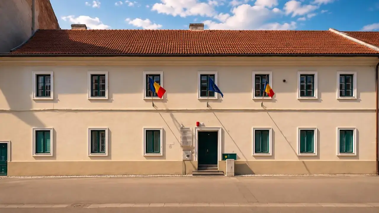Claustrul Mănăstirii Franciscane din Timișoara – una dintre cele mai vechi clădiri ale Cetății